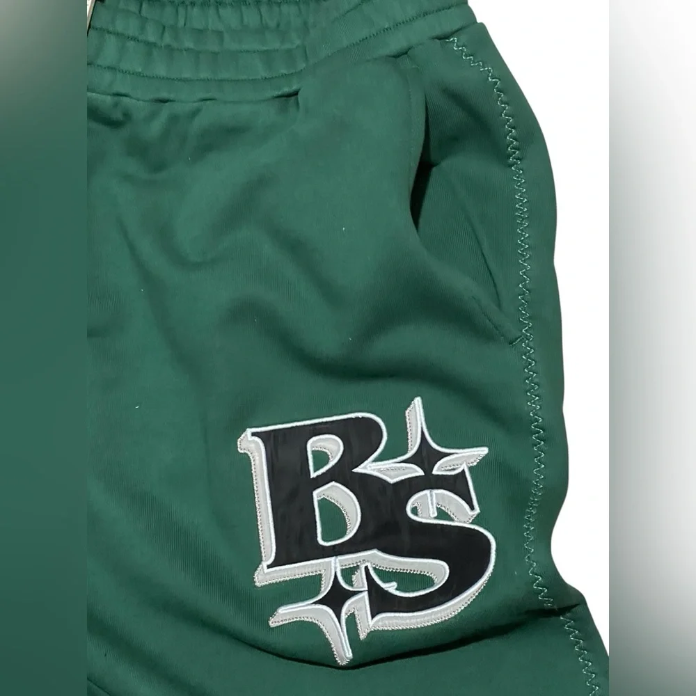 Black Scale men’s all star‎ sweatpants joggers adjustable Green size 38 2XL